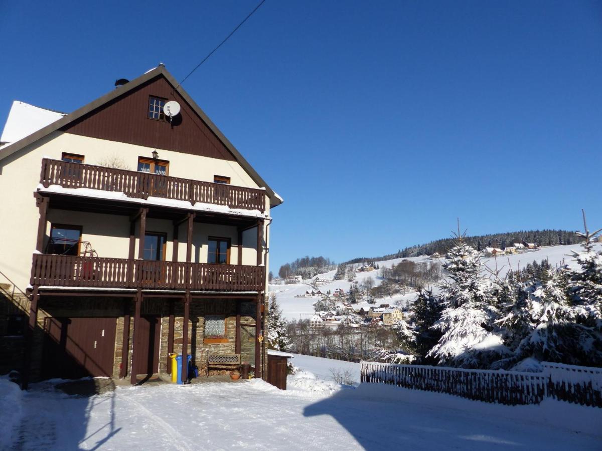 Cozy Apartment In Ore Mountains With Balcony Breitenbrunn  Cameră foto